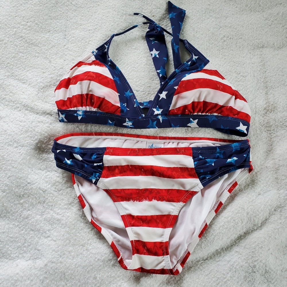 Catalina 2-Piece Swimsuit/Bikini, Sz M
